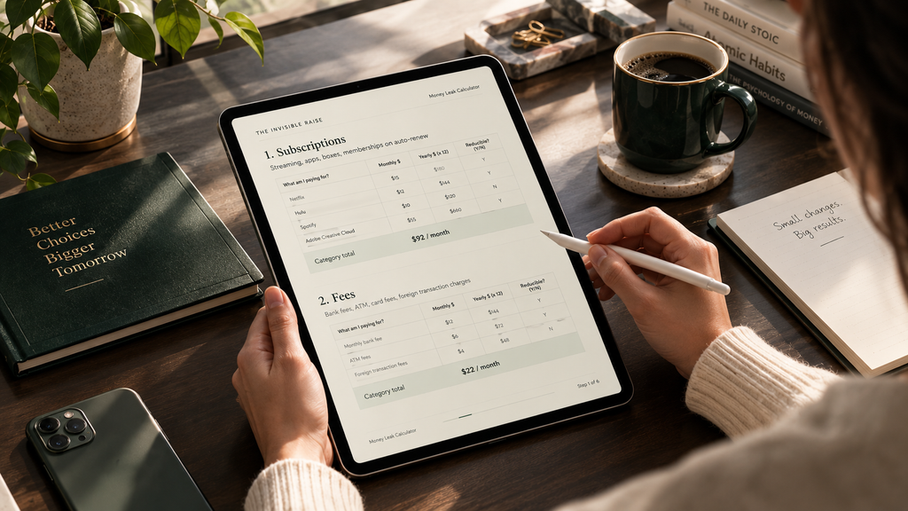 The Invisible Raise + BONUS: Money Leak Calculator